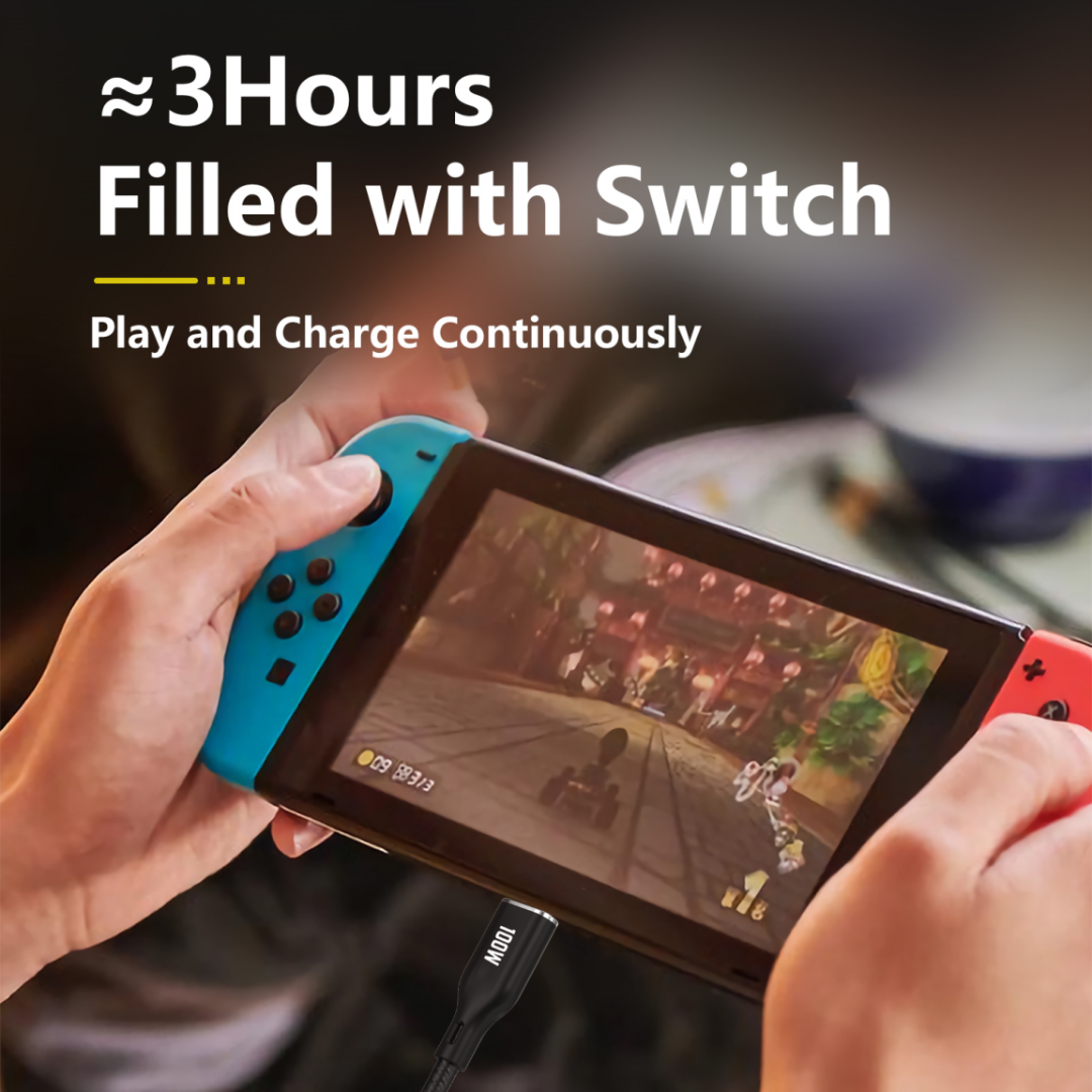 100W 3-in-1 Super Fast Multi Cable Phone & iWatch Charging Cable - Dudao India