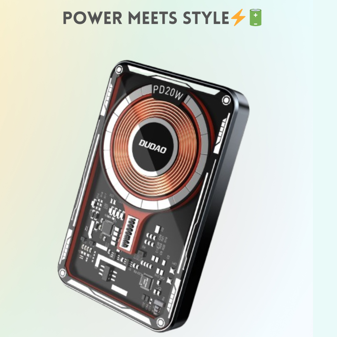 Futuristic 15W Magsafe Wireless Charging Powerbank 10000mAh - Dudao India