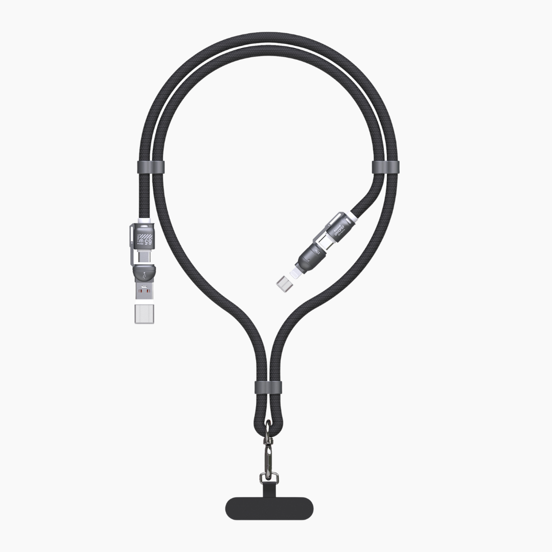4 in 1 Fast Charge 65W Mobile Lanyard Cable - Dudao India
