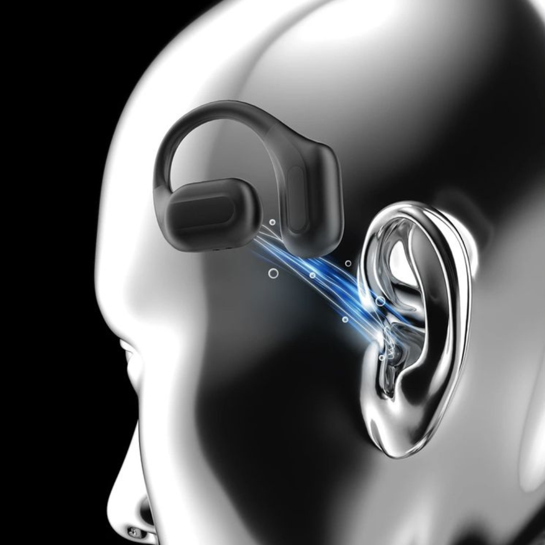 Transparent OpenAir Wireless BT5.3 Bluetooth Earbuds OWS with RGB Lights - Dudao India