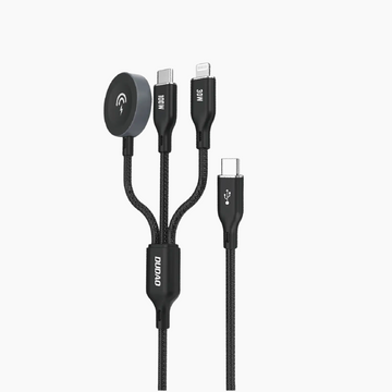 100W 3-in-1 Super Fast Multi Cable Phone & iWatch Charging Cable - Dudao India