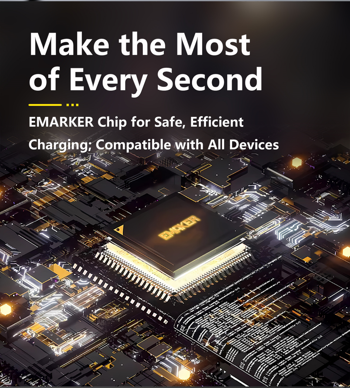 100W 3-in-1 Super Fast Multi Cable Phone & iWatch Charging Cable - Dudao India